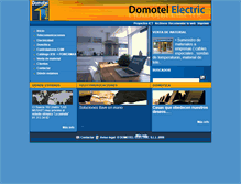 Tablet Screenshot of domotelelectric.com